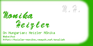 monika heizler business card